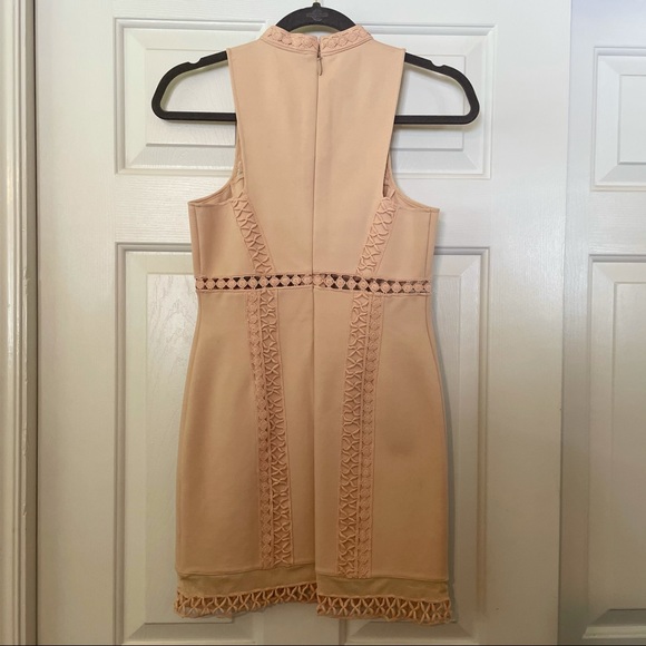 Free People Sky Scraper Bodycon Crochet Mini Dress - Picture 3 of 3